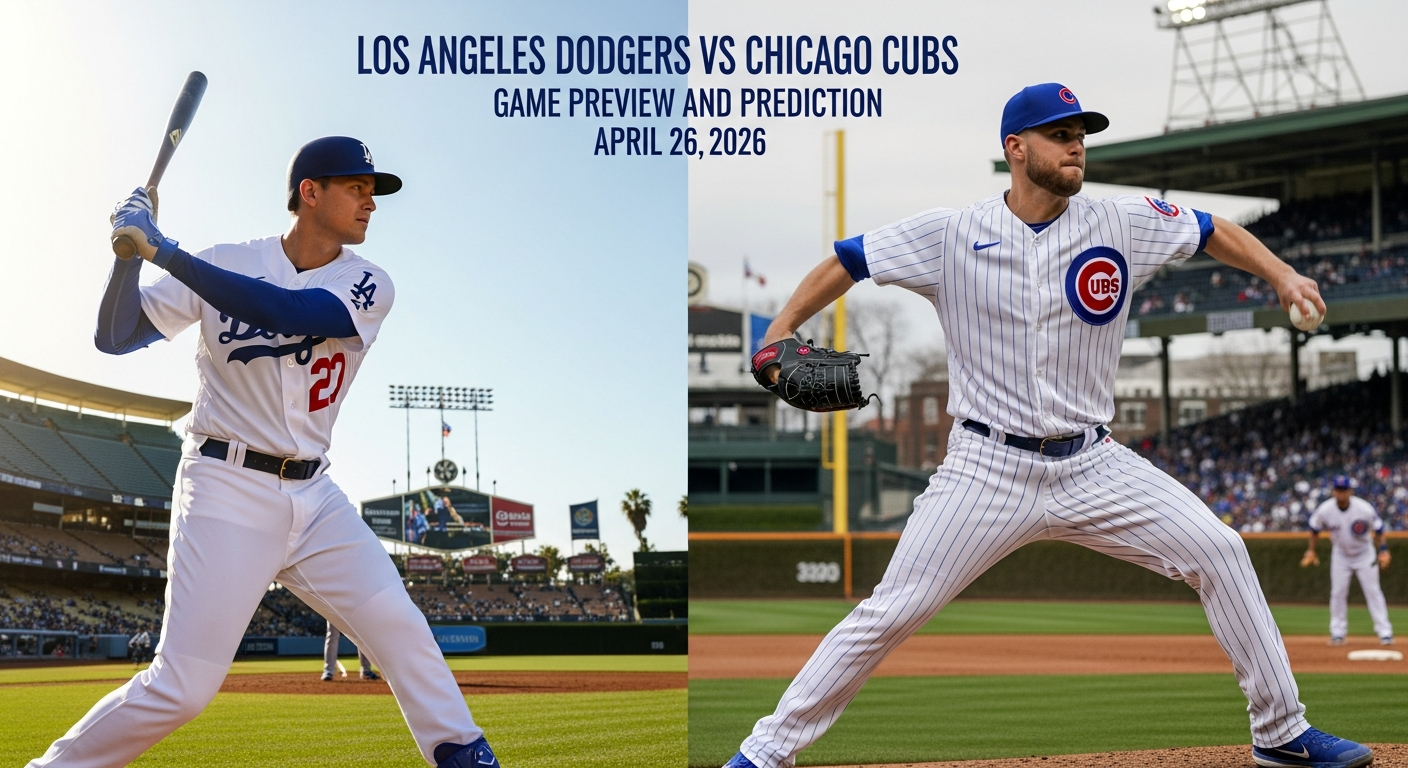 Los Angeles Dodgers vs Chicago Cubs — MLB featured preview