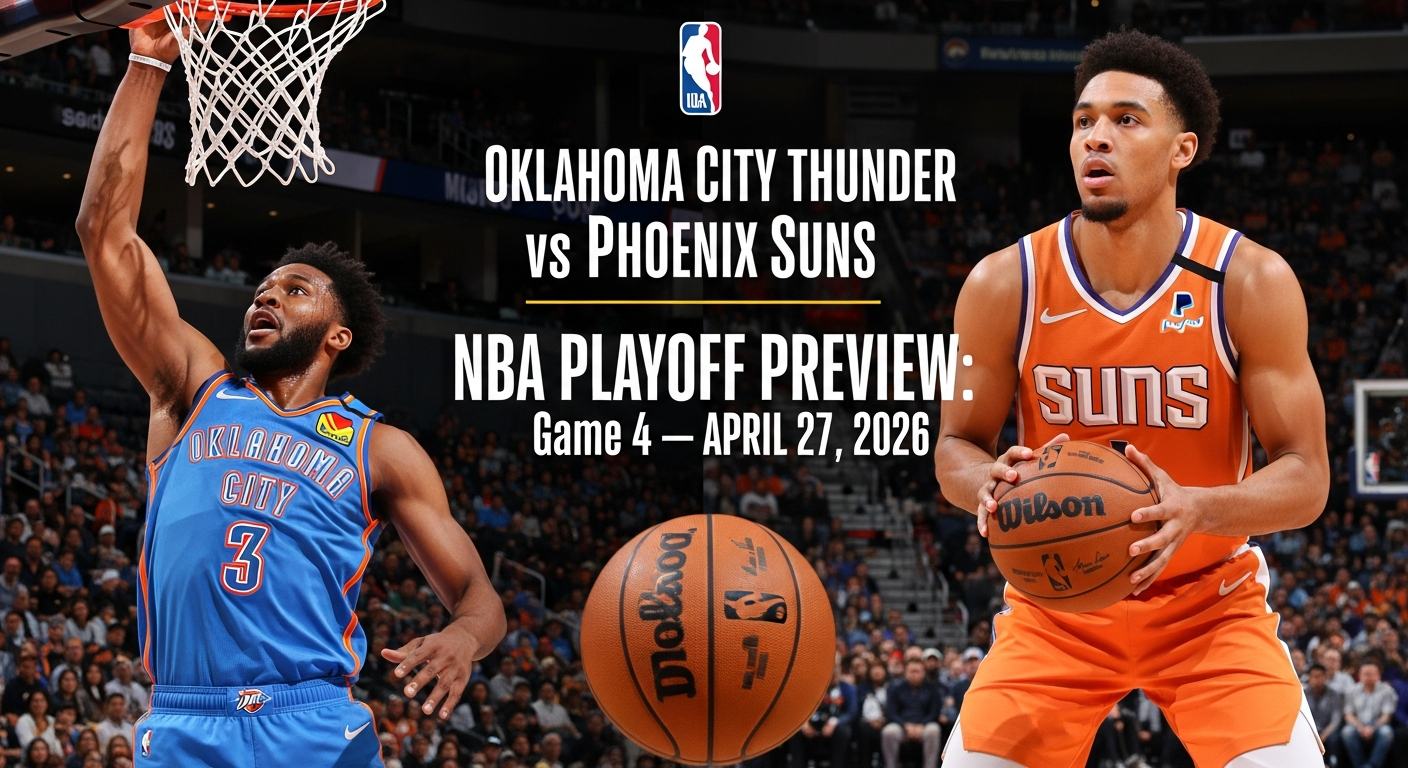Oklahoma City Thunder vs Phoenix Suns β NBA featured preview