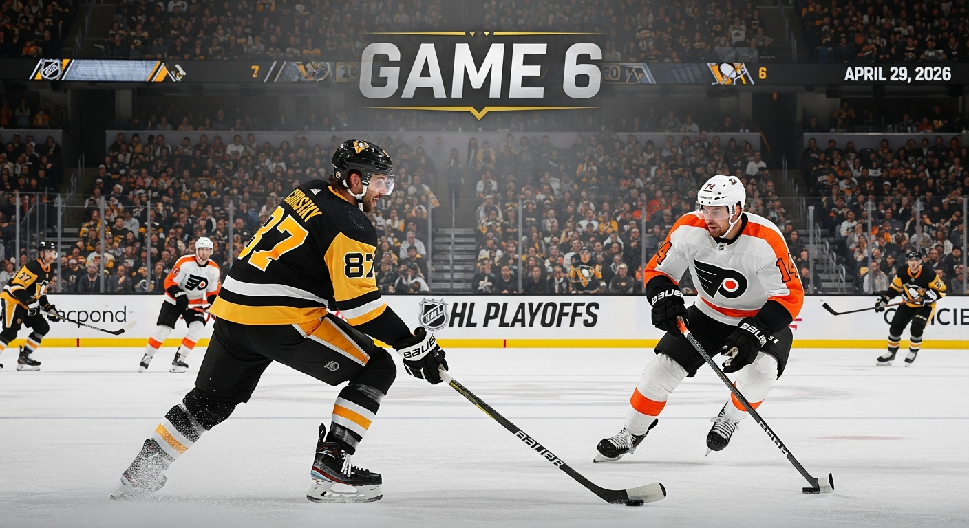 Pittsburgh Penguins vs Philadelphia Flyers — NHL featured preview
