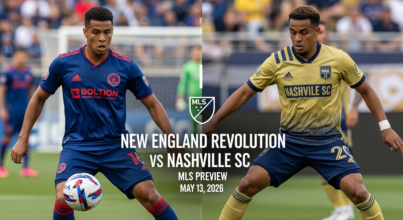 New England Revolution vs Nashville SC β MLS featured preview