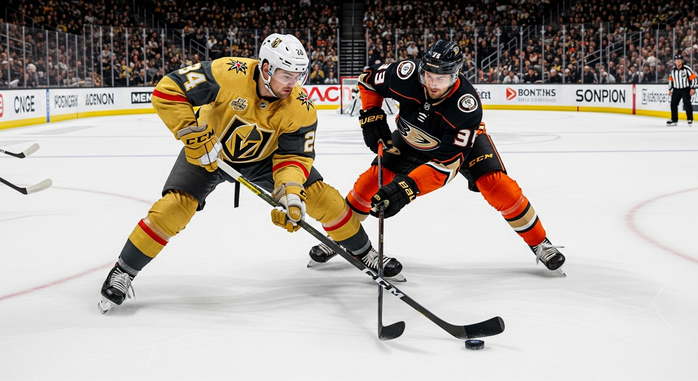 Vegas Golden Knights vs Anaheim Ducks β NHL featured preview