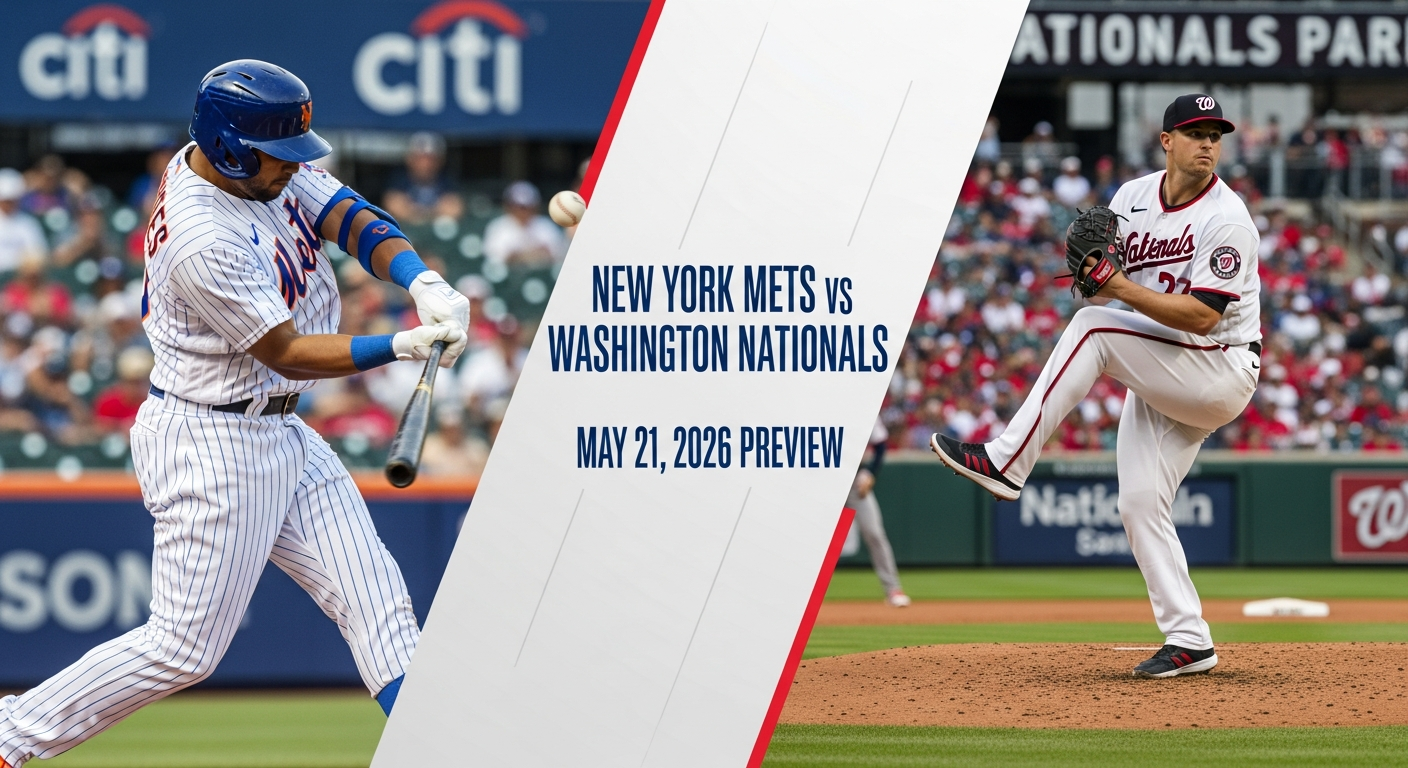 New York Mets vs Washington Nationals — MLB featured preview