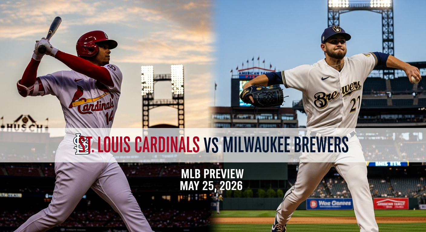 St.Louis Cardinals vs Milwaukee Brewers — MLB featured preview