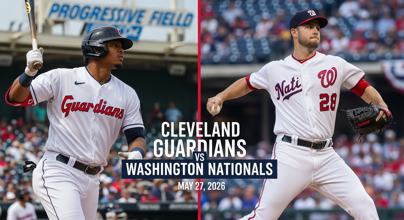 Cleveland Guardians vs Washington Nationals β MLB featured preview