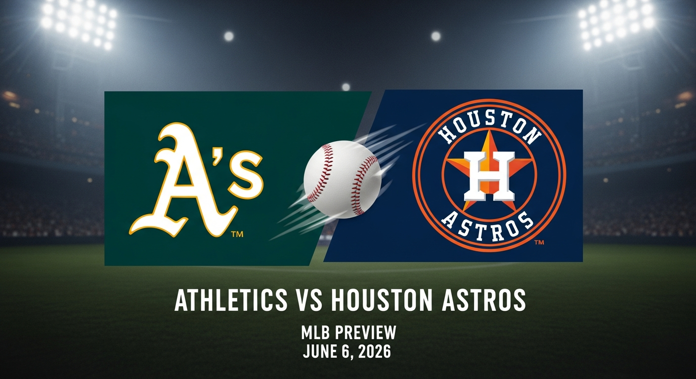 Athletics vs Houston Astros β MLB featured preview