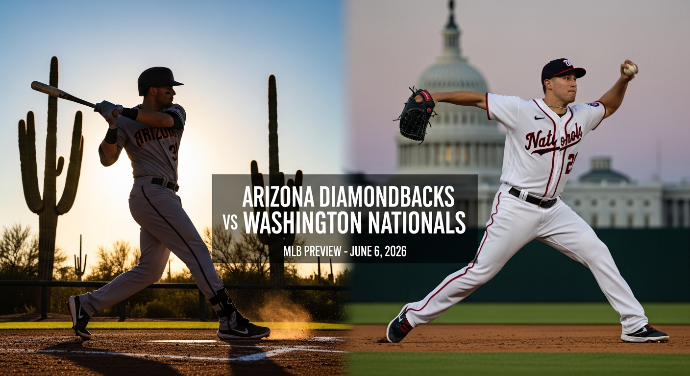 Arizona Diamondbacks vs Washington Nationals — MLB featured preview