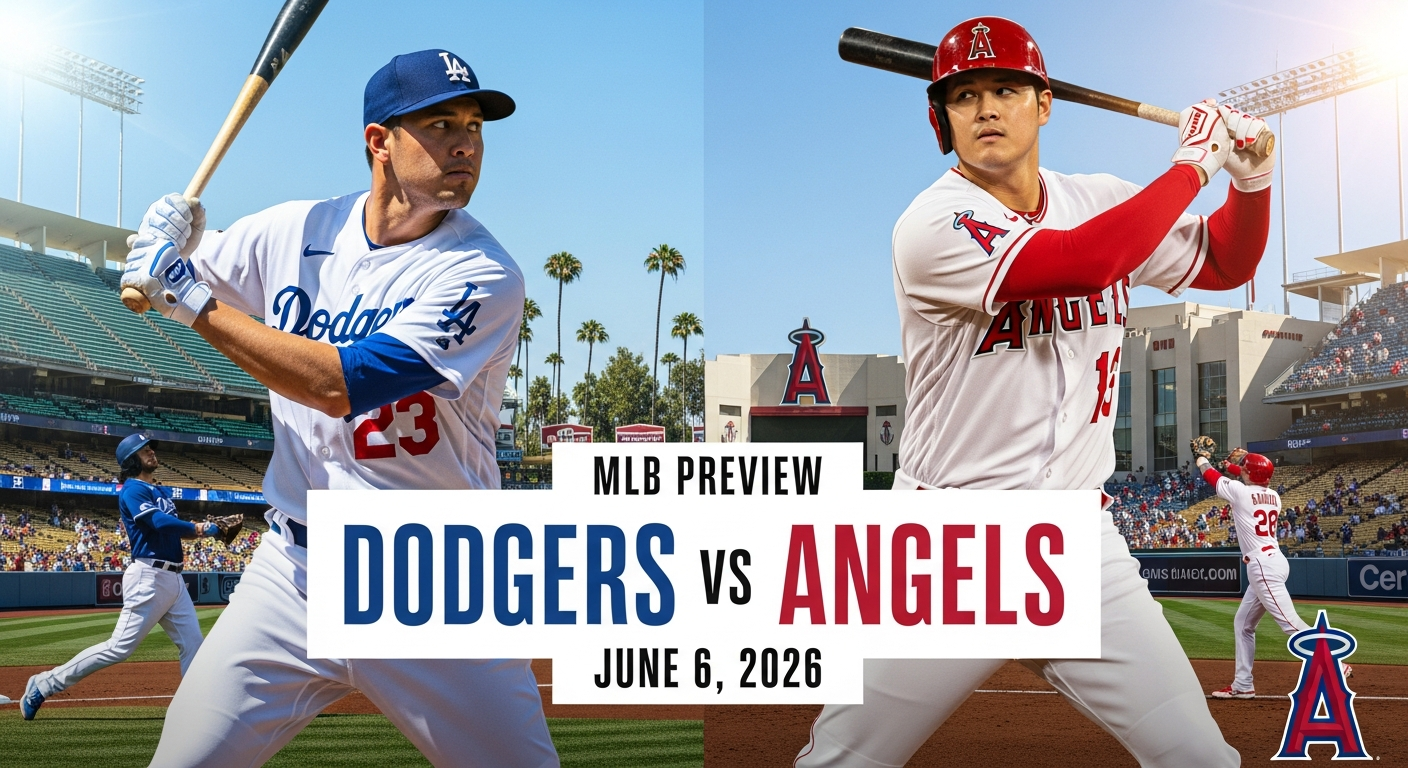 Los Angeles Dodgers vs Los Angeles Angels β MLB featured preview