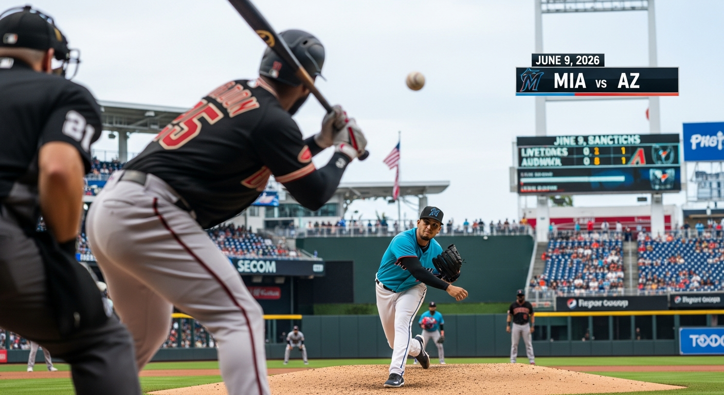 Miami Marlins vs Arizona Diamondbacks β MLB featured preview