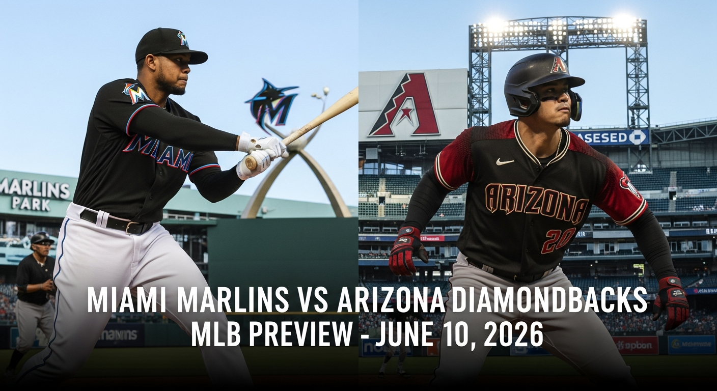 Miami Marlins vs Arizona Diamondbacks β MLB featured preview