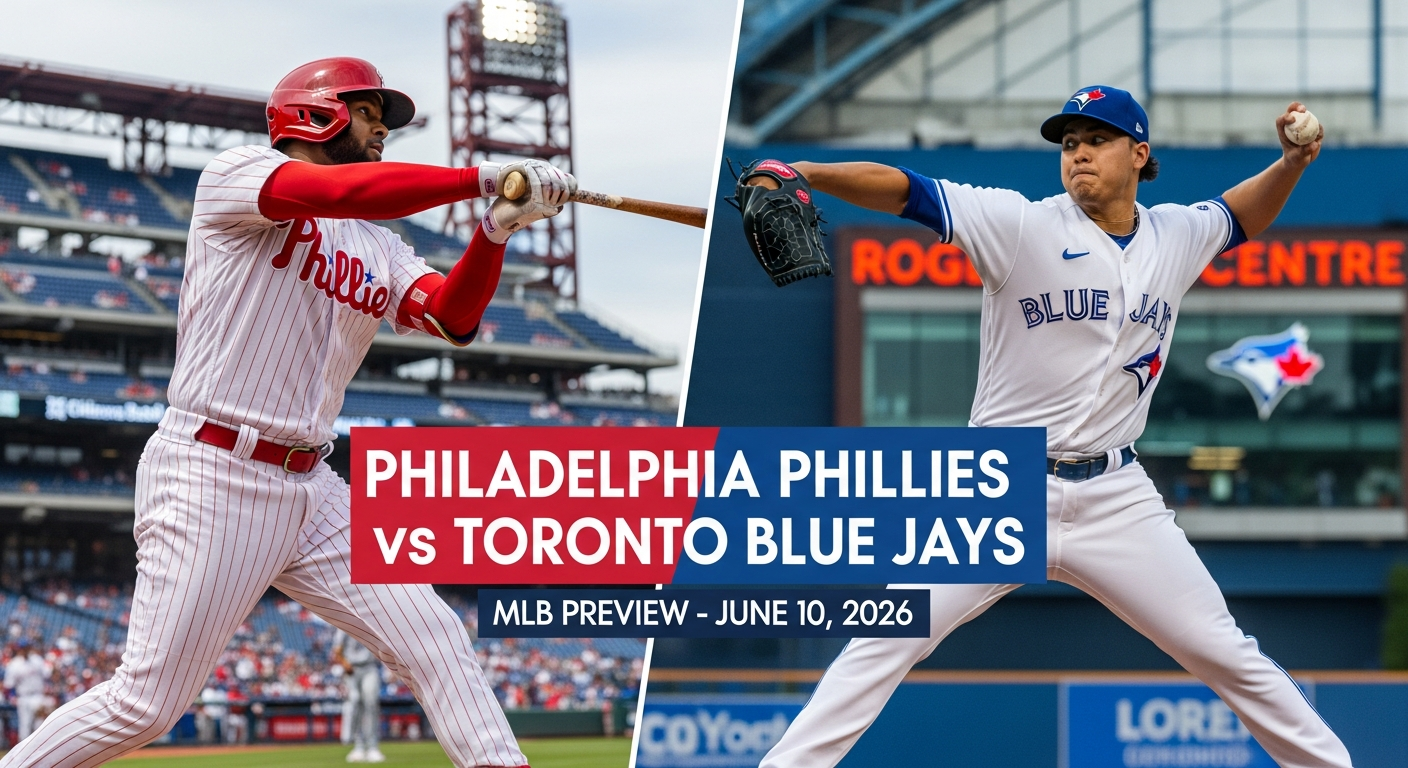 Philadelphia Phillies vs Toronto Blue Jays — MLB featured preview