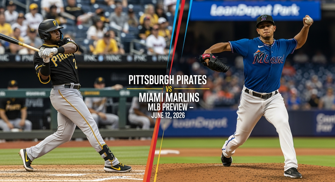 Pittsburgh Pirates vs Miami Marlins — MLB featured preview