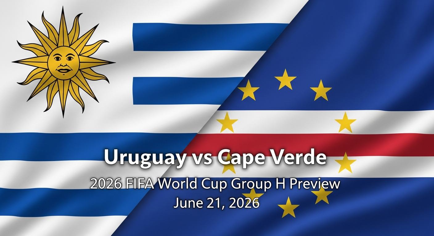 Uruguay vs Cape Verde — FIFA World Cup featured preview