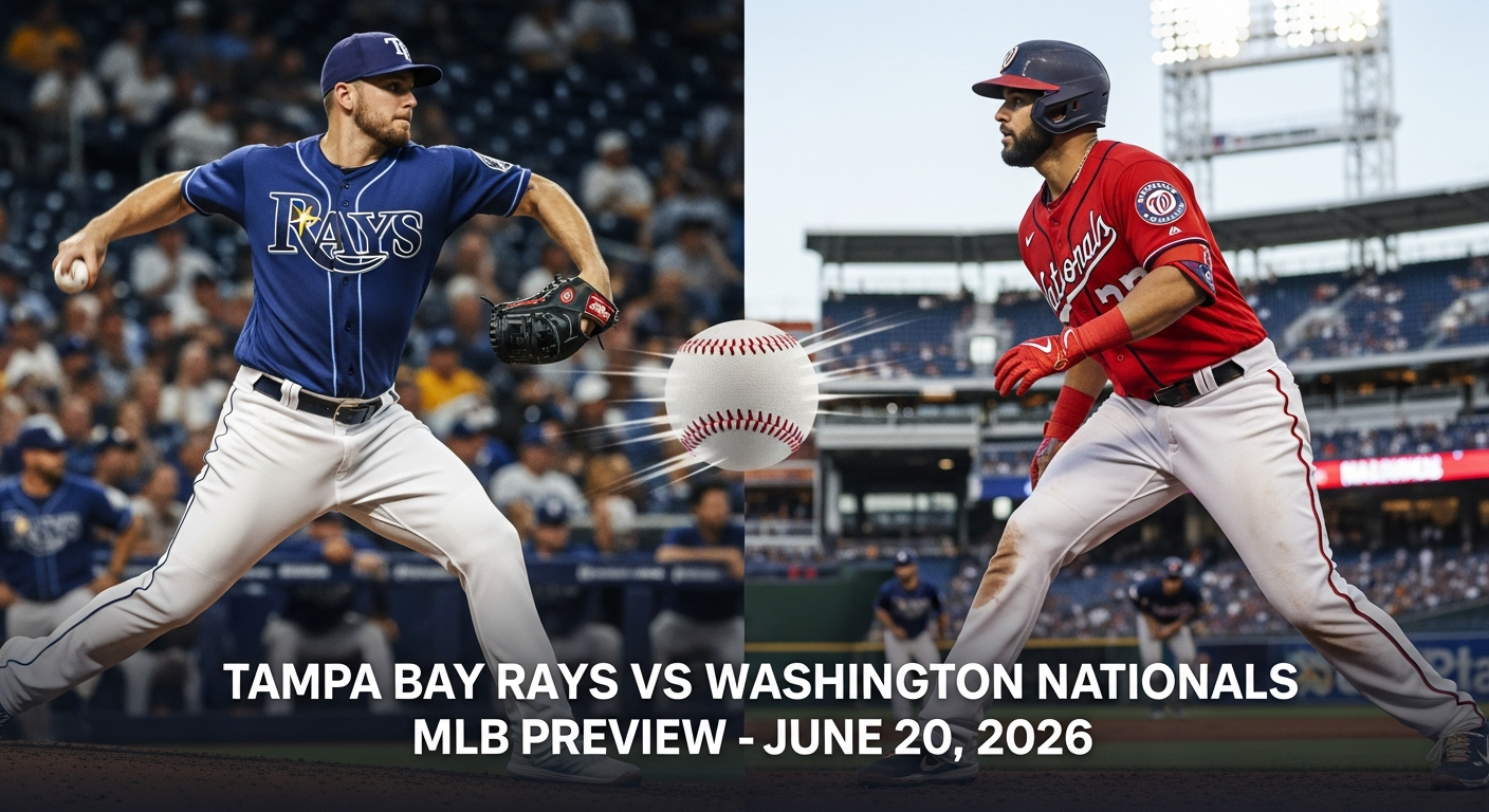Tampa Bay Rays vs Washington Nationals β MLB featured preview