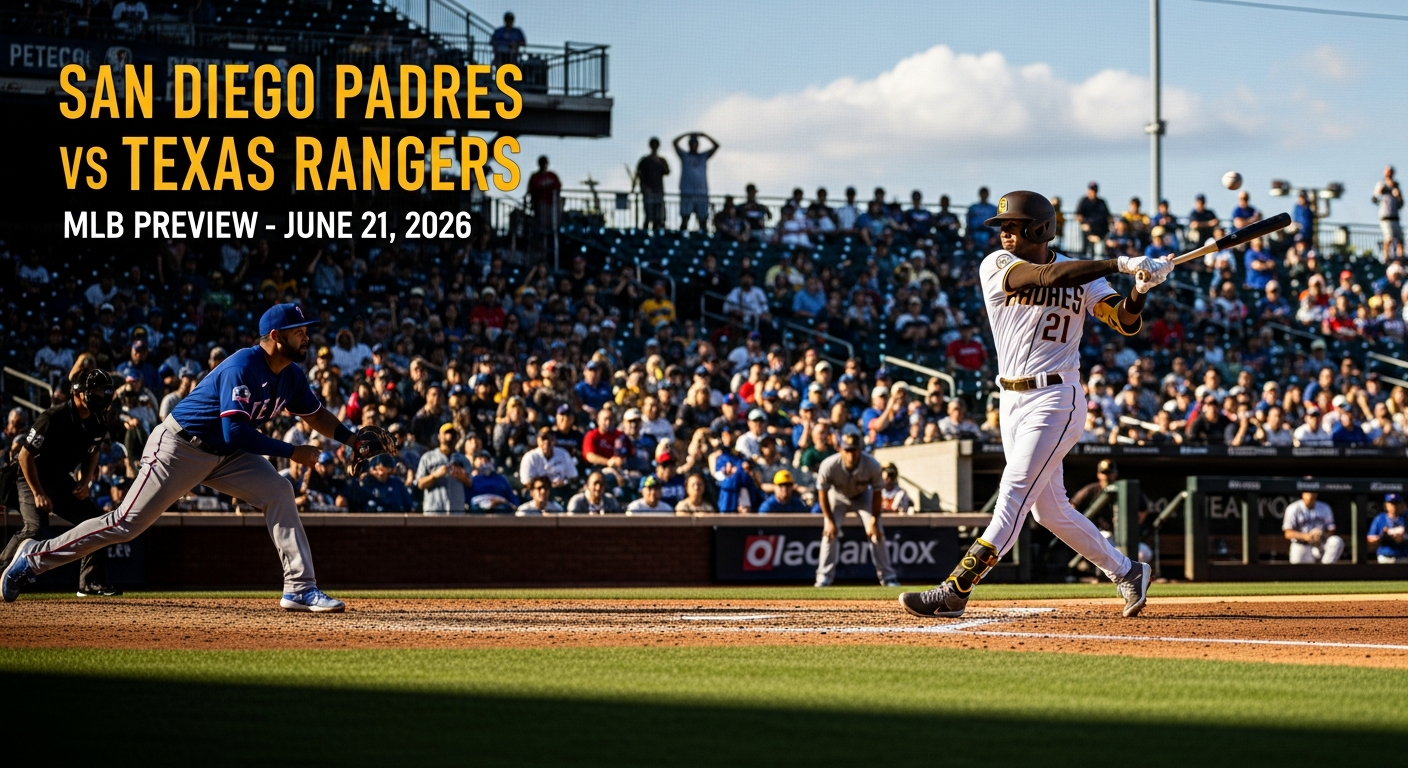 San Diego Padres vs Texas Rangers β MLB featured preview