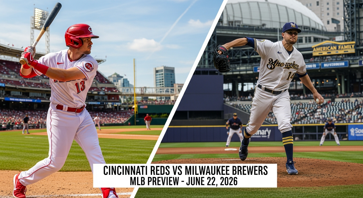 Cincinnati Reds vs Milwaukee Brewers — MLB featured preview