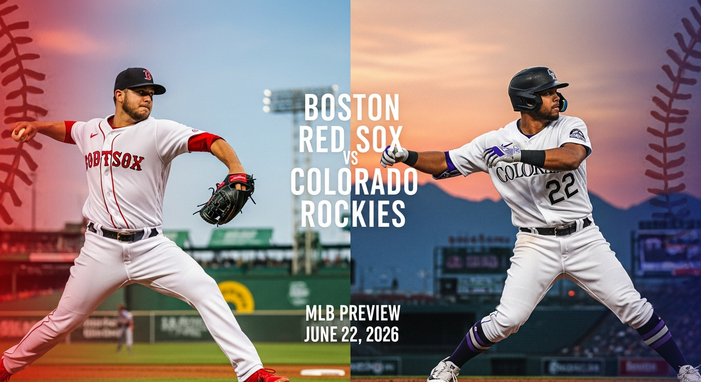Boston Red Sox vs Colorado Rockies β MLB featured preview