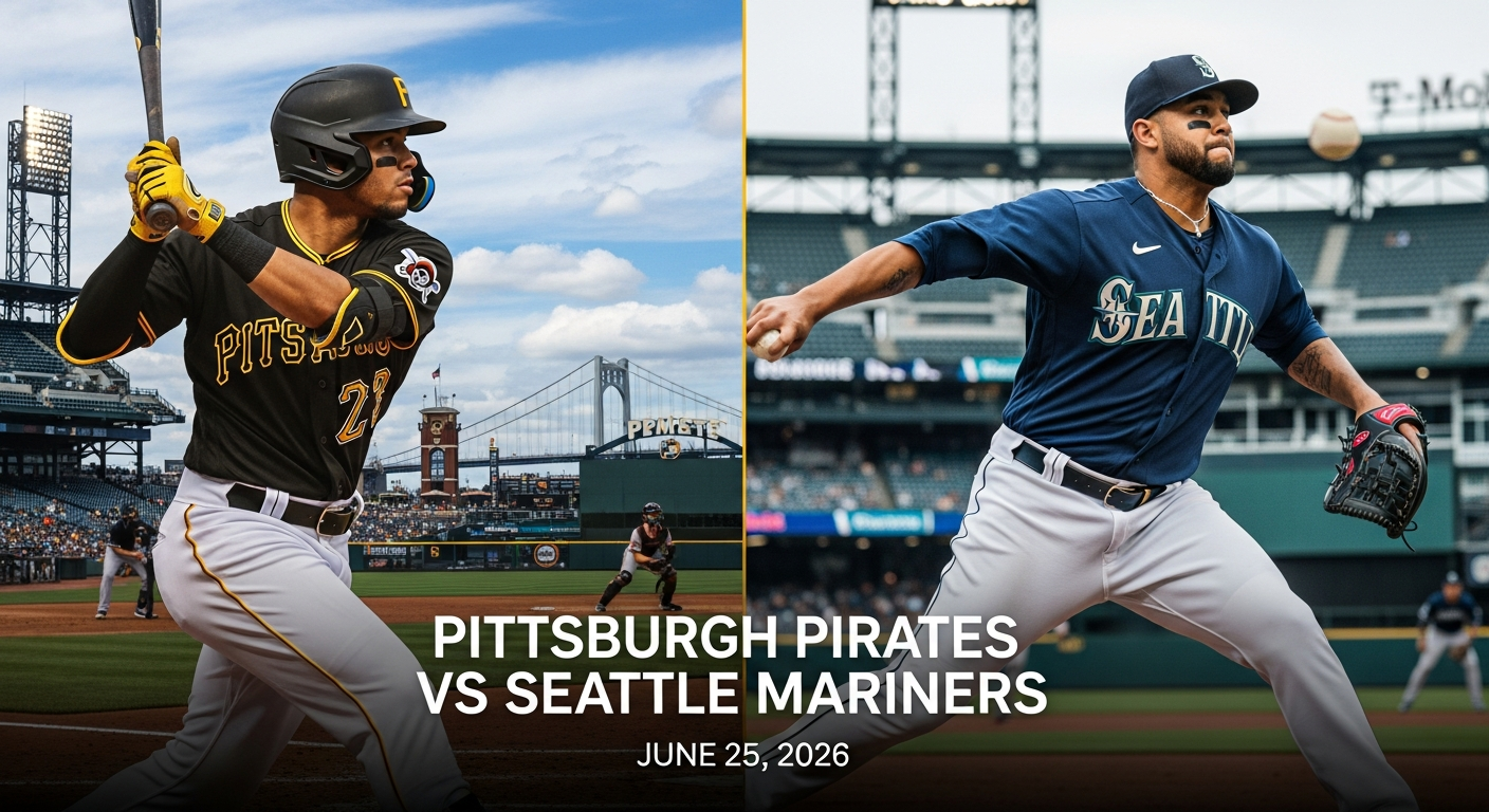 Pittsburgh Pirates vs Seattle Mariners — MLB featured preview