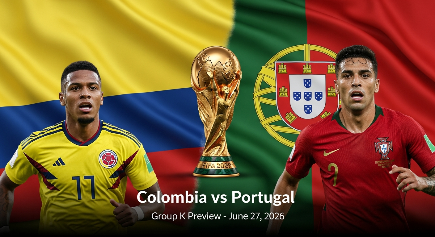 Colombia vs Portugal — MLS featured preview
