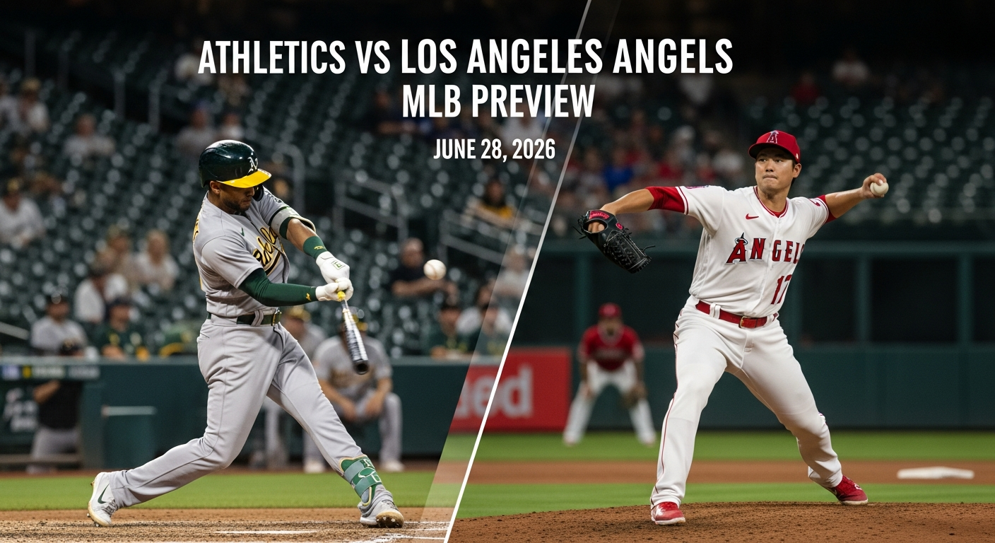 Athletics vs Los Angeles Angels — MLB featured preview