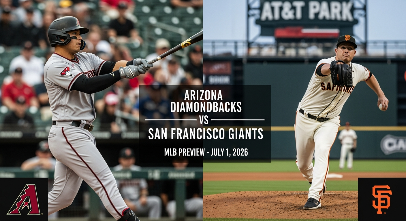 Arizona Diamondbacks vs San Francisco Giants — MLB featured preview