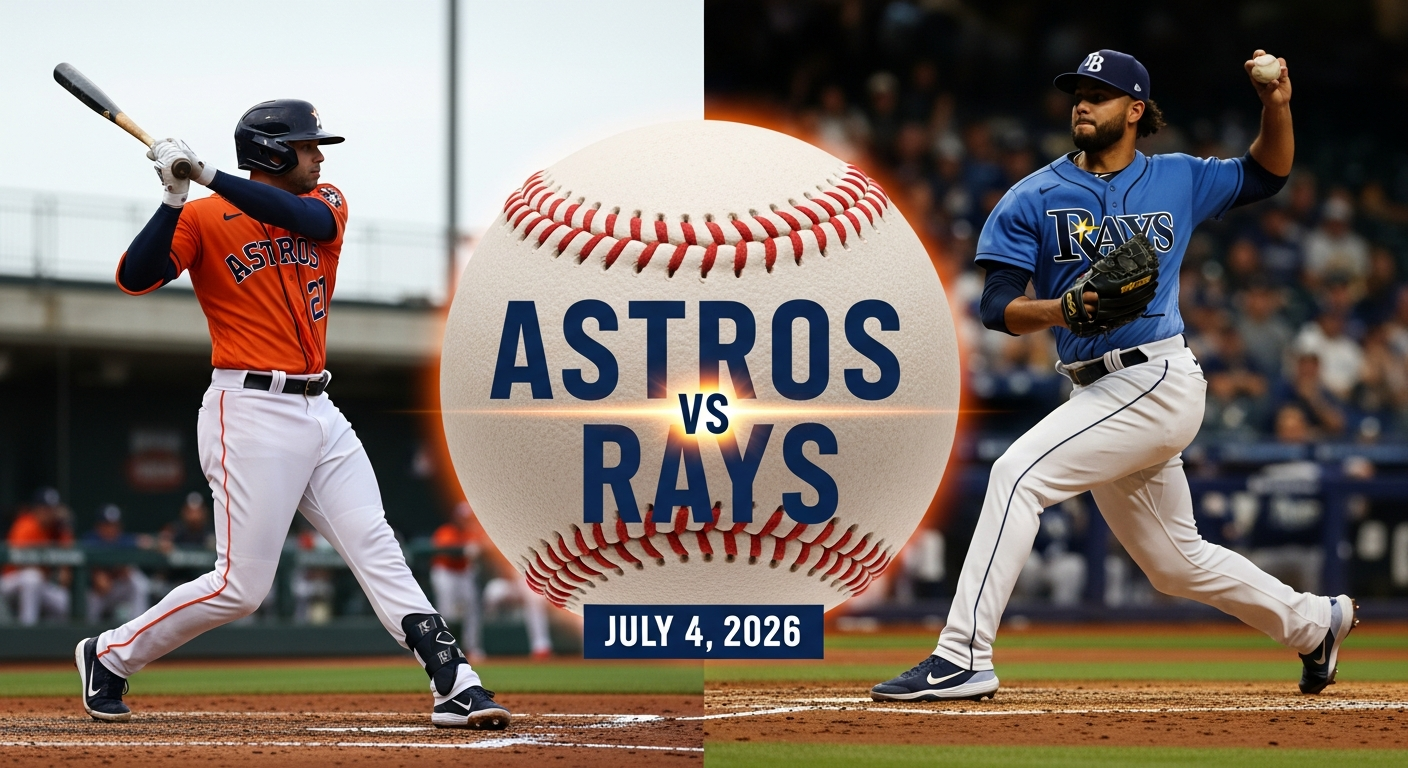 Houston Astros vs Tampa Bay Rays — MLB featured preview