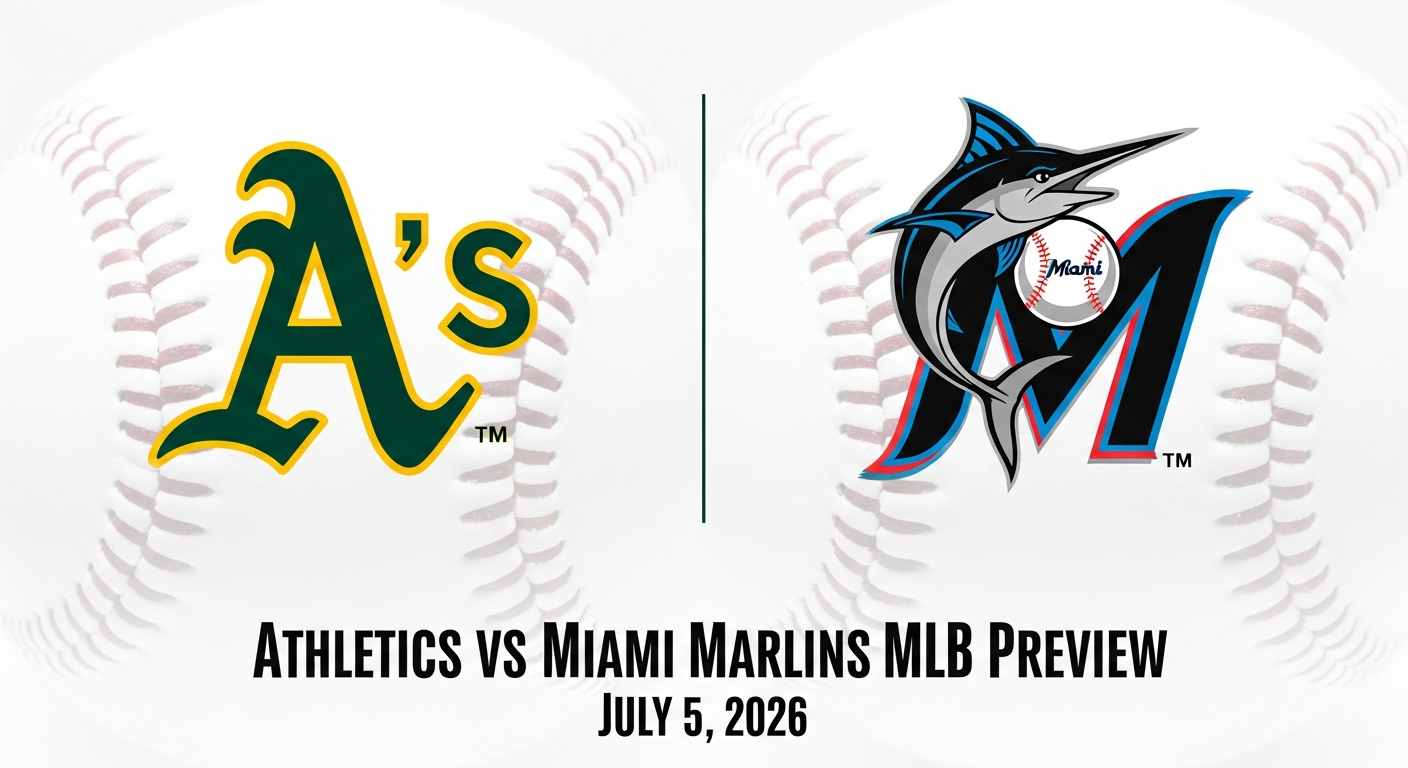 Athletics vs Miami Marlins — MLB featured preview