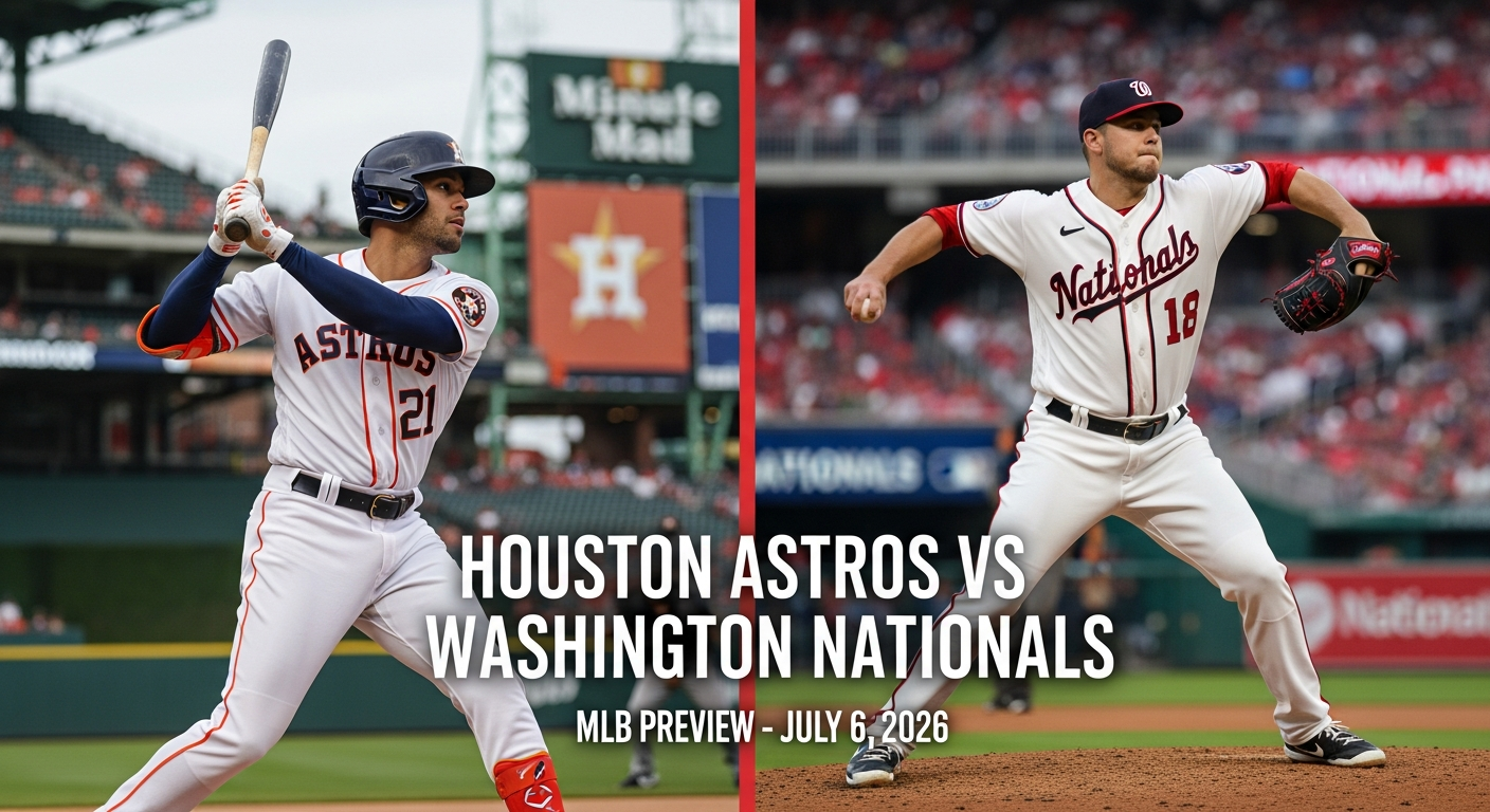 Houston Astros vs Washington Nationals โ MLB featured preview