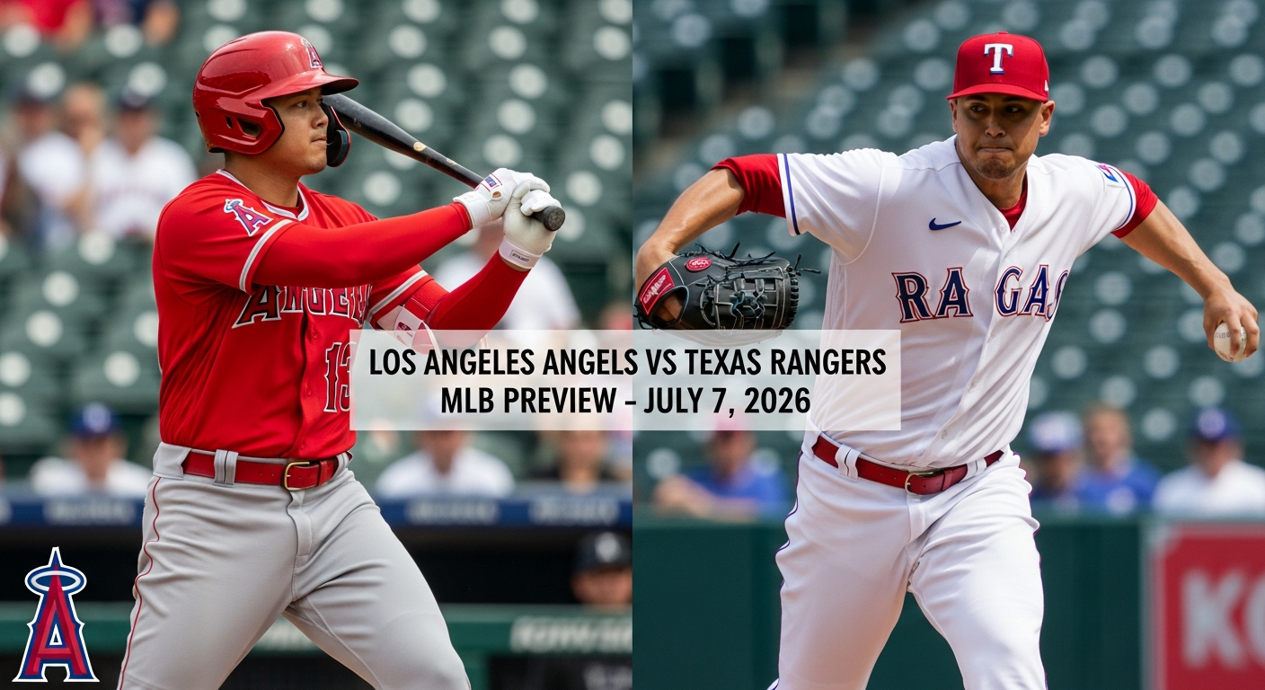 Los Angeles Angels vs Texas Rangers β MLB featured preview
