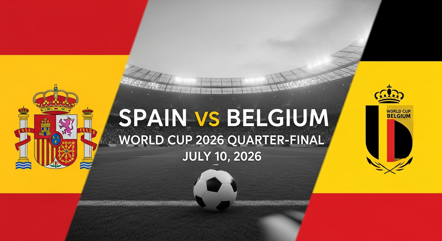 Spain vs Belgium β FIFA World Cup featured preview
