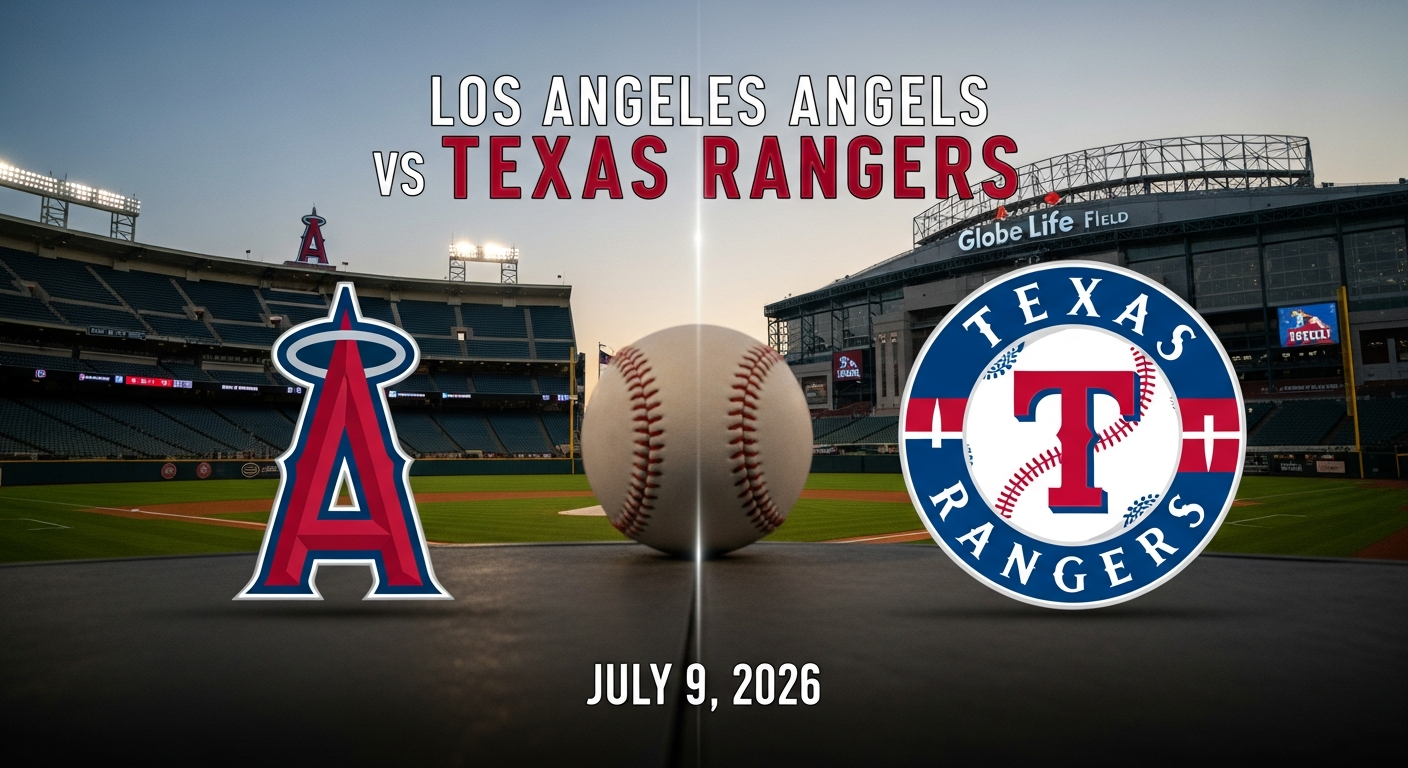 Los Angeles Angels vs Texas Rangers β MLB featured preview