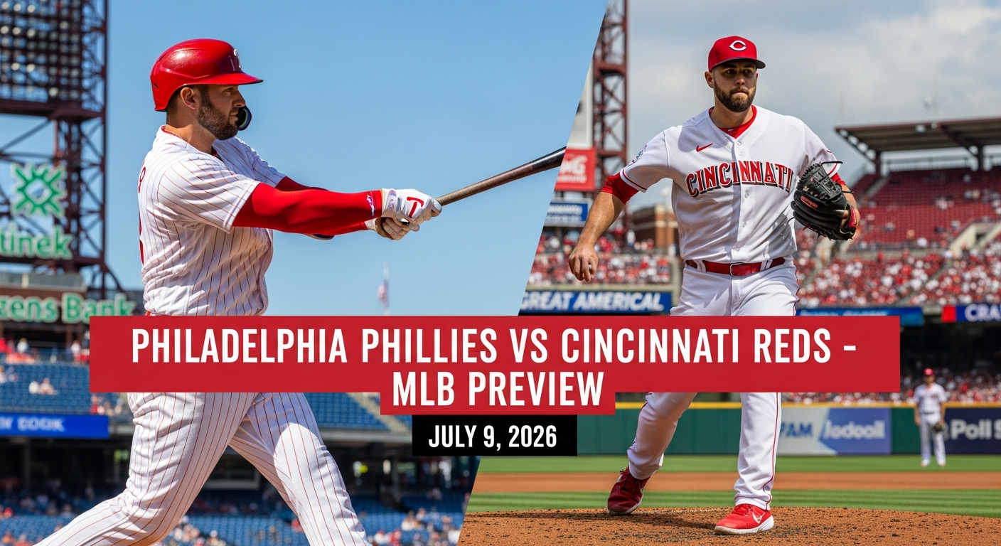 Philadelphia Phillies vs Cincinnati Reds β MLB featured preview