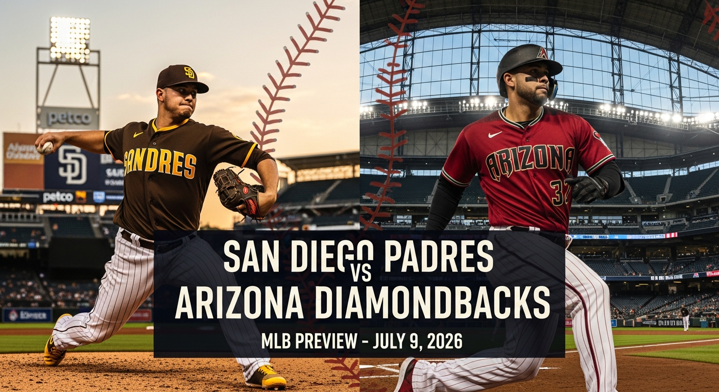 San Diego Padres vs Arizona Diamondbacks — MLB featured preview