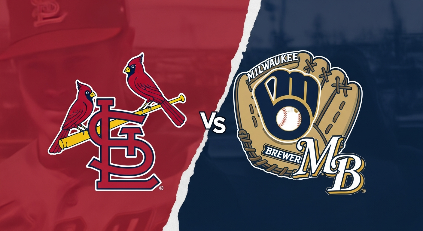 St.Louis Cardinals vs Milwaukee Brewers — MLB featured preview