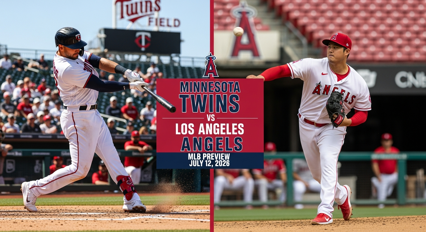 Minnesota Twins vs Los Angeles Angels — MLB featured preview