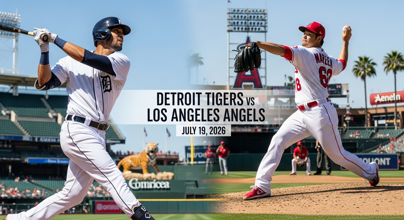 Detroit Tigers vs Los Angeles Angels β MLB featured preview