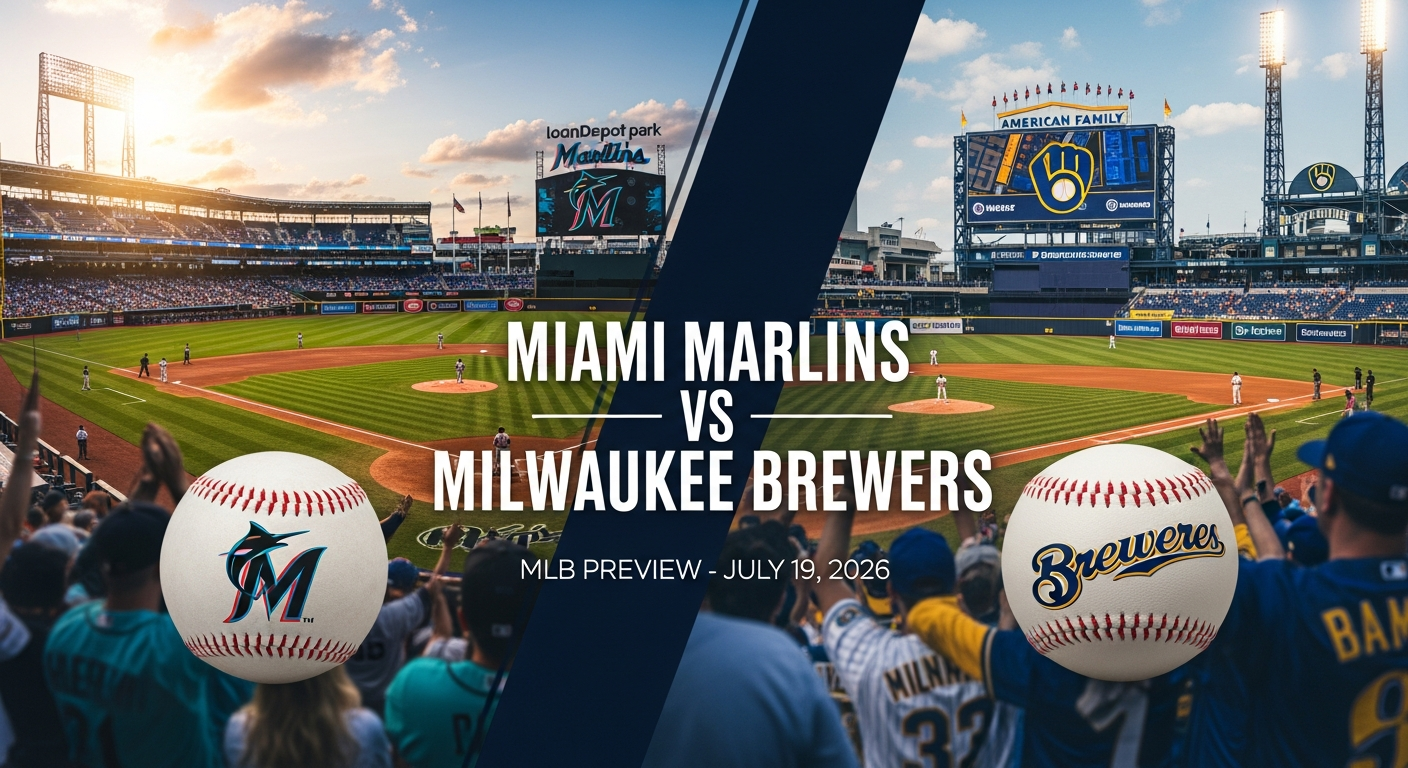 Miami Marlins vs Milwaukee Brewers — MLB featured preview