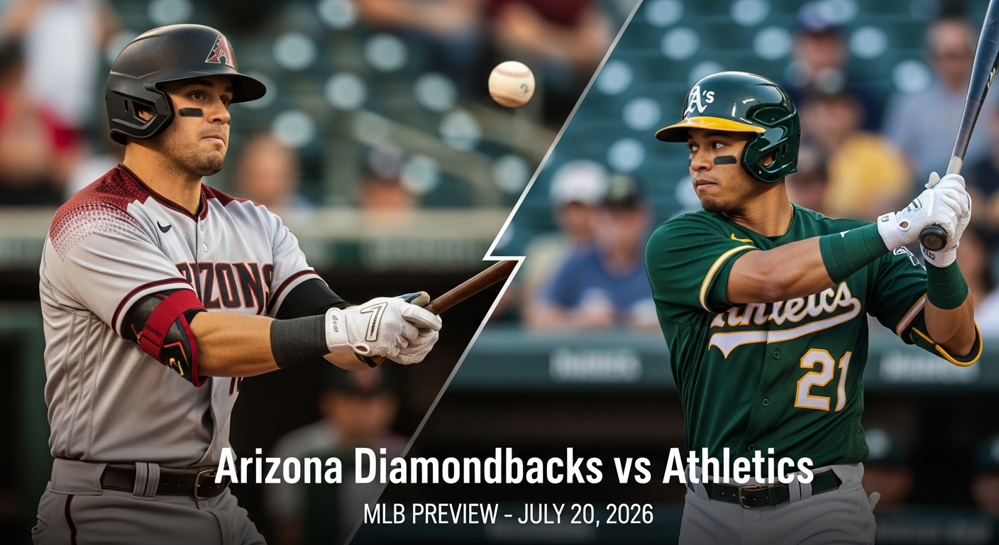 Arizona Diamondbacks vs Athletics β MLB featured preview