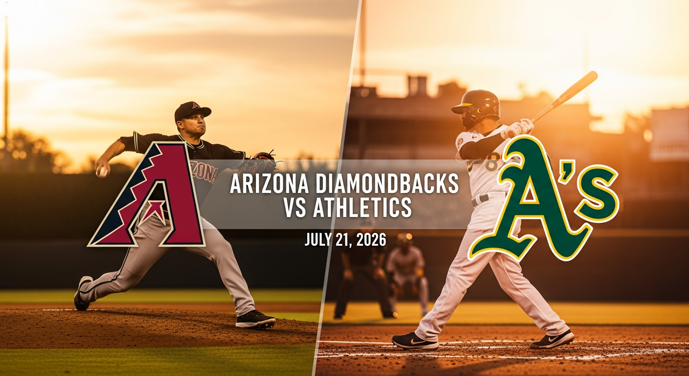 Arizona Diamondbacks vs Athletics — MLB featured preview