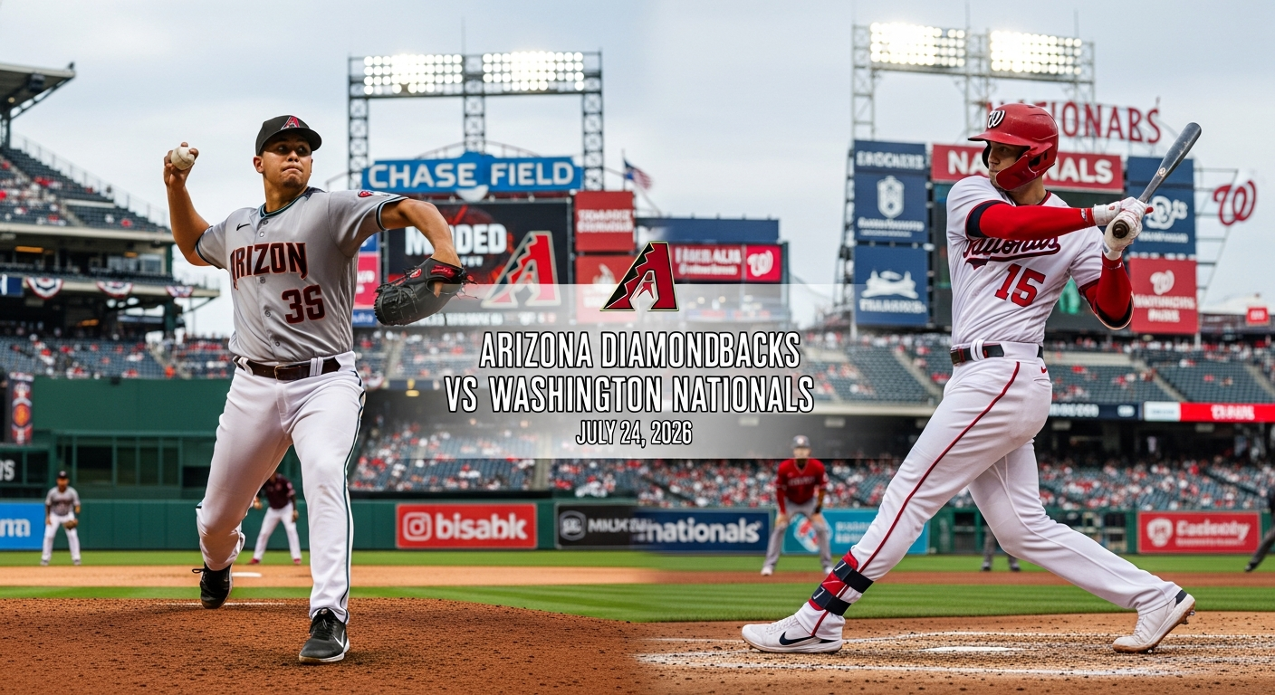 Arizona Diamondbacks vs Washington Nationals — MLB featured preview