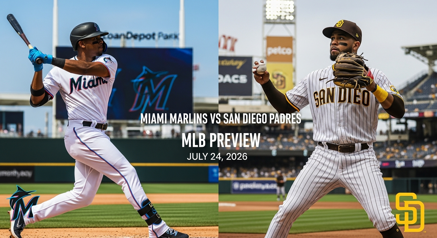 Miami Marlins vs San Diego Padres — MLB featured preview