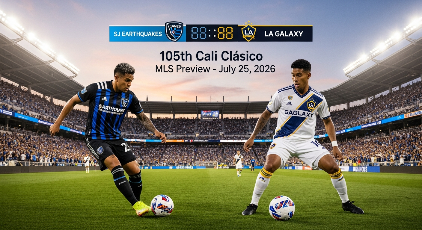 San Jose Earthquakes vs Los Angeles Galaxy — MLS featured preview