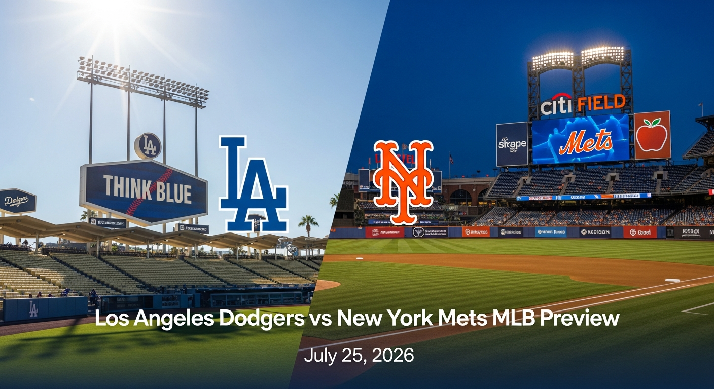 Los Angeles Dodgers vs New York Mets — MLB featured preview