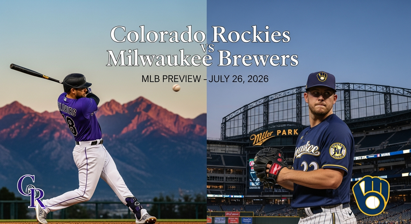 Colorado Rockies vs Milwaukee Brewers — MLB featured preview