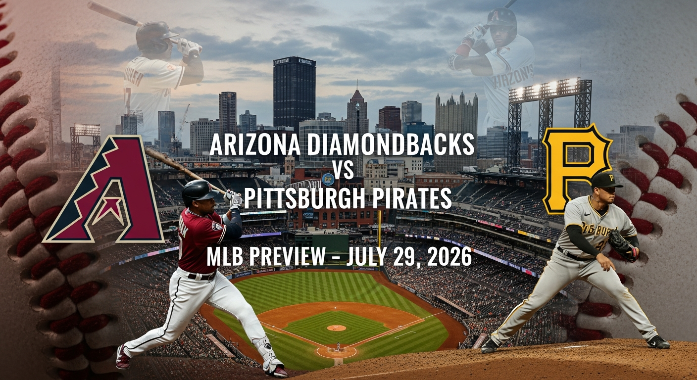 Arizona Diamondbacks vs Pittsburgh Pirates — MLB featured preview