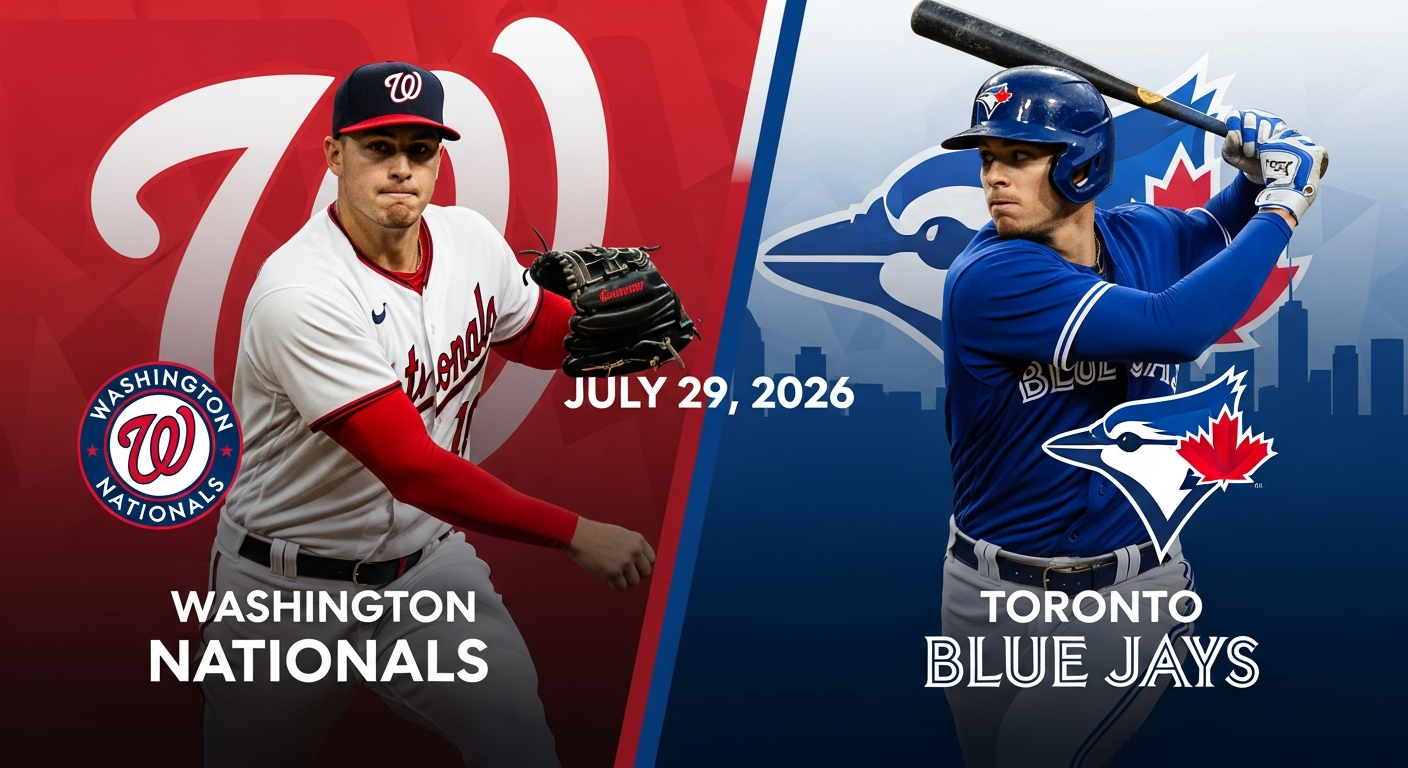 Washington Nationals vs Toronto Blue Jays — MLB featured preview