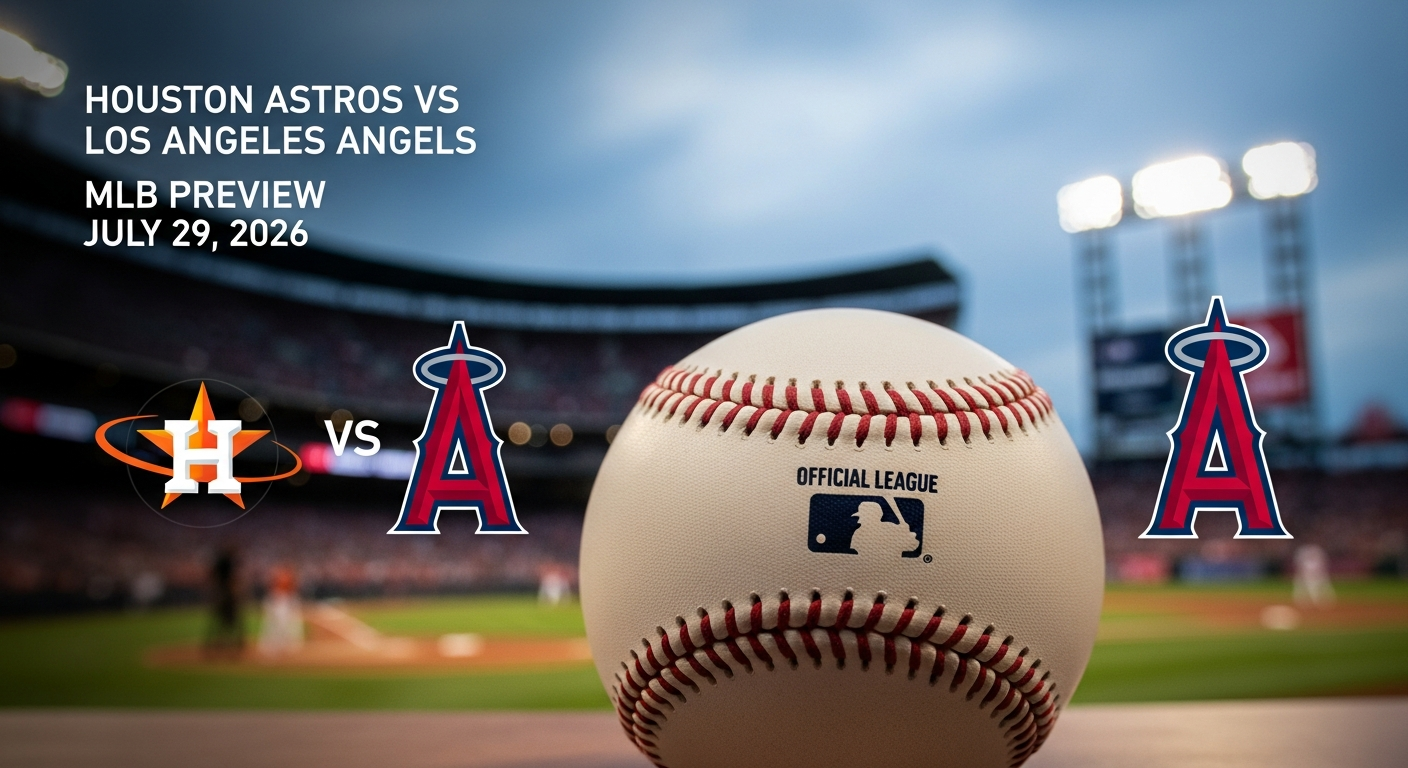 Houston Astros vs Los Angeles Angels β MLB featured preview