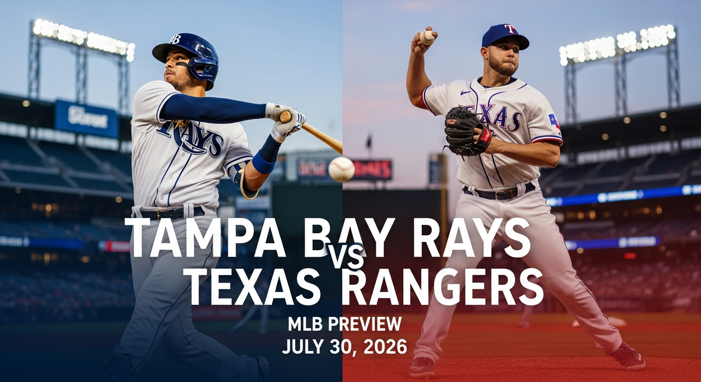 Tampa Bay Rays vs Texas Rangers — MLB featured preview