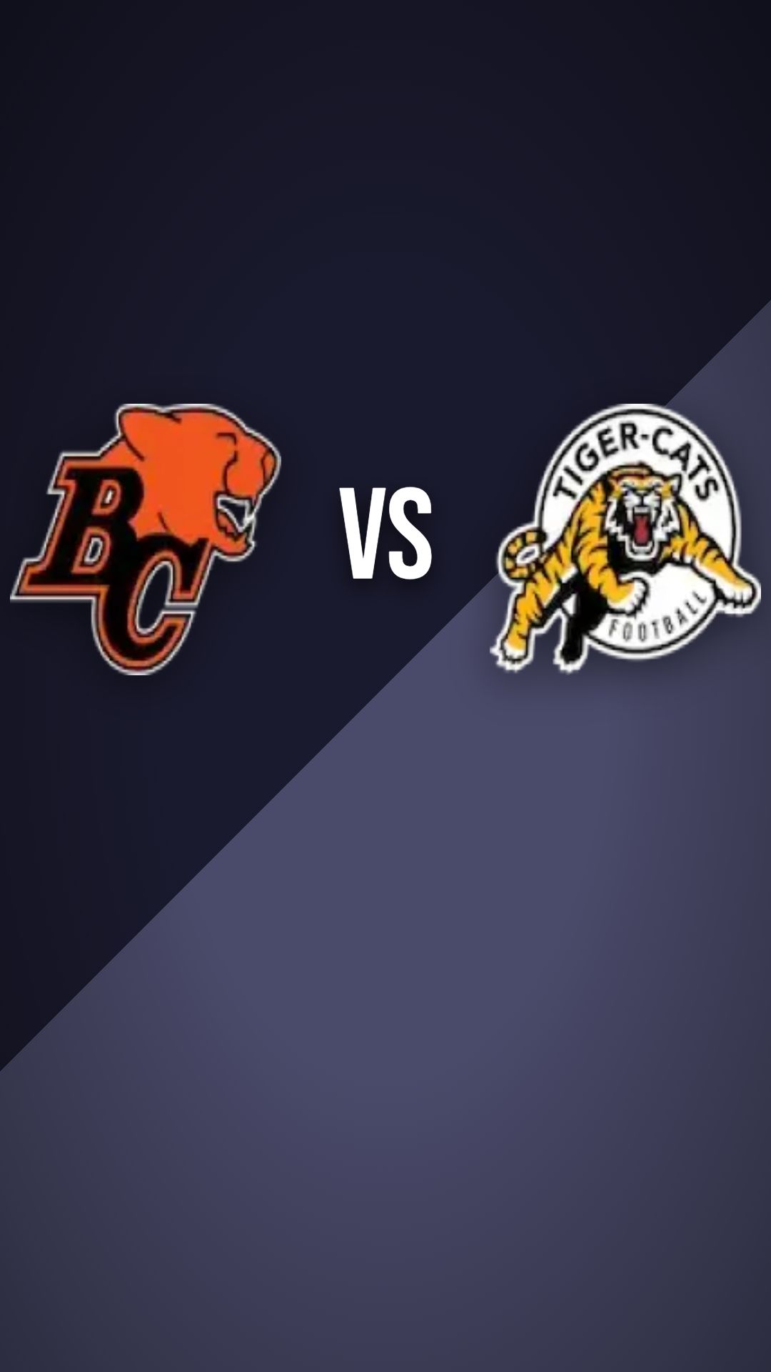 BC Lions vs Hamilton Tiger-Cats preview thumbnail