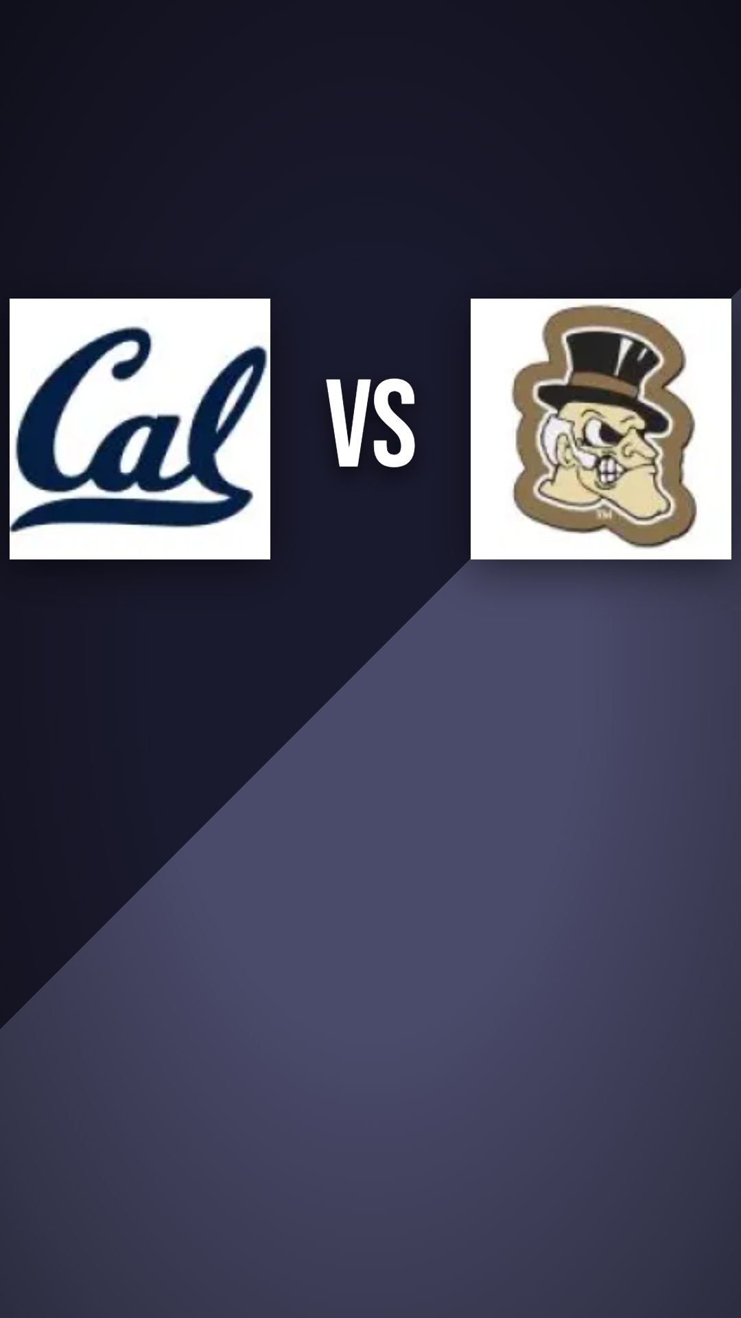 California Golden Bears vs Wake Forest Demon Deacons preview thumbnail