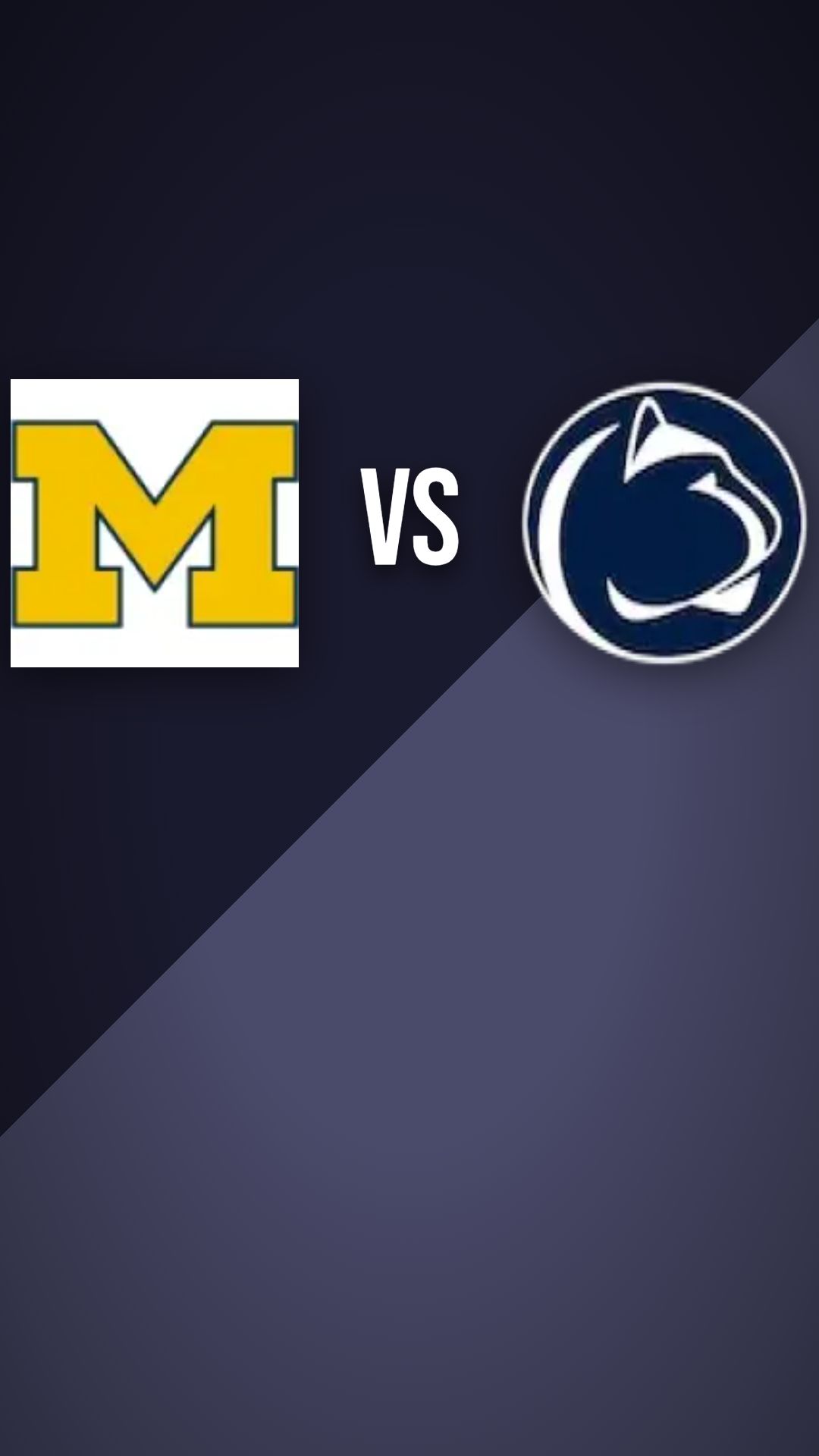 Miniatura de Michigan Wolverines vs Penn State Nittany Lions